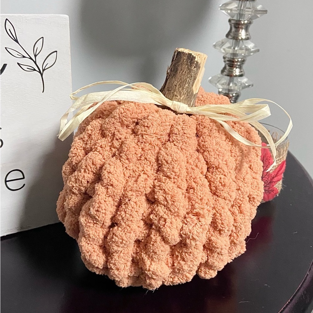 Autumn Hearth Knit Pumpkin-dusty orange